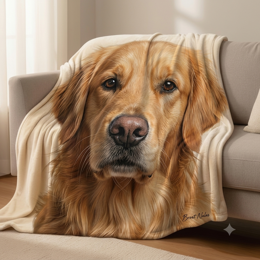 Your pet on Cozy blankets